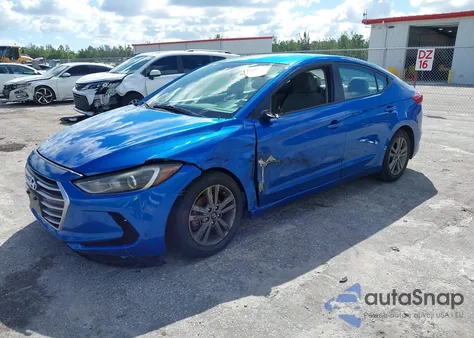 2018 Hyundai Elantra Sel from USA, damaged, VIN 5NPD84LF7JH257713